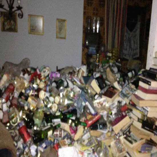 Limpiezas síndrome de Diógenes pronunciado